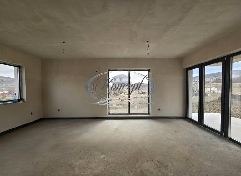 Casa eficienta energetic, noua, cu pod mansardabil generos - 7