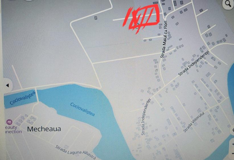 Teren constructii 500 mp Corbeanca Ilfov-zona Mechea Independentei.Investitie. - 1