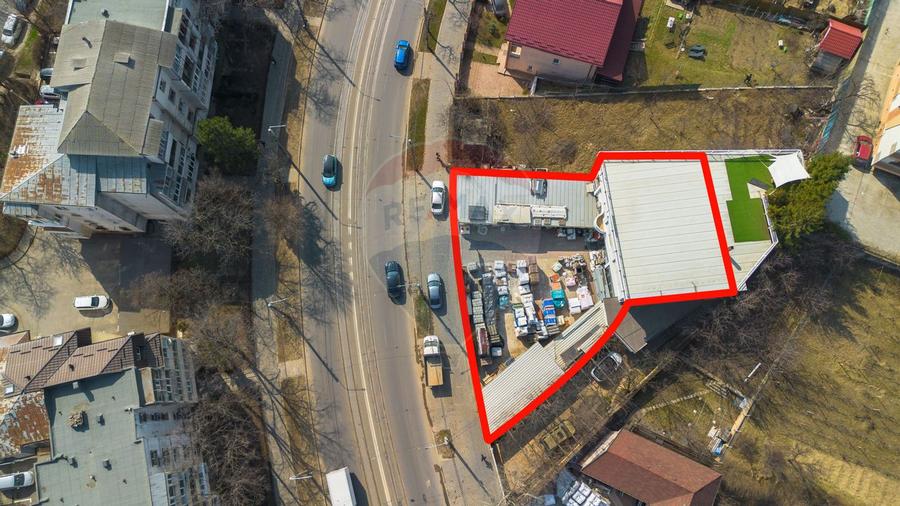 De Inchiriat - Spațiu Comercial Showroom + Hale + Parcare- 0% Comision - 3