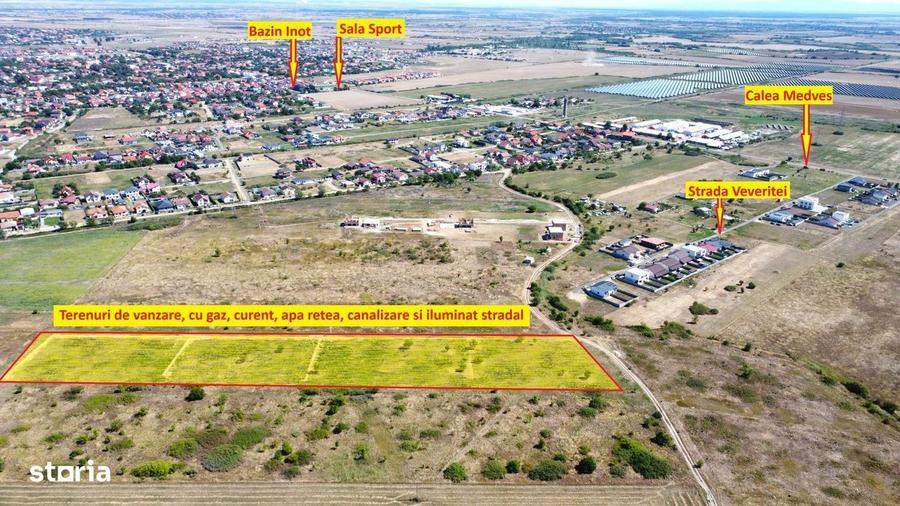 Terenuri de vanzare Mosnita Noua TOATE UTILITATILE-plata RATE - 2