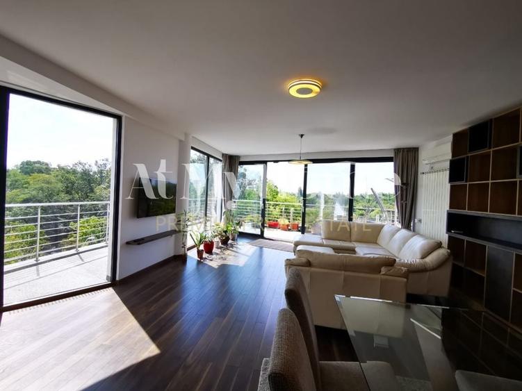 Duplex Spectaculos cu 5 camere, vedere libera Herastrau, mobilat modern, parcare - 6