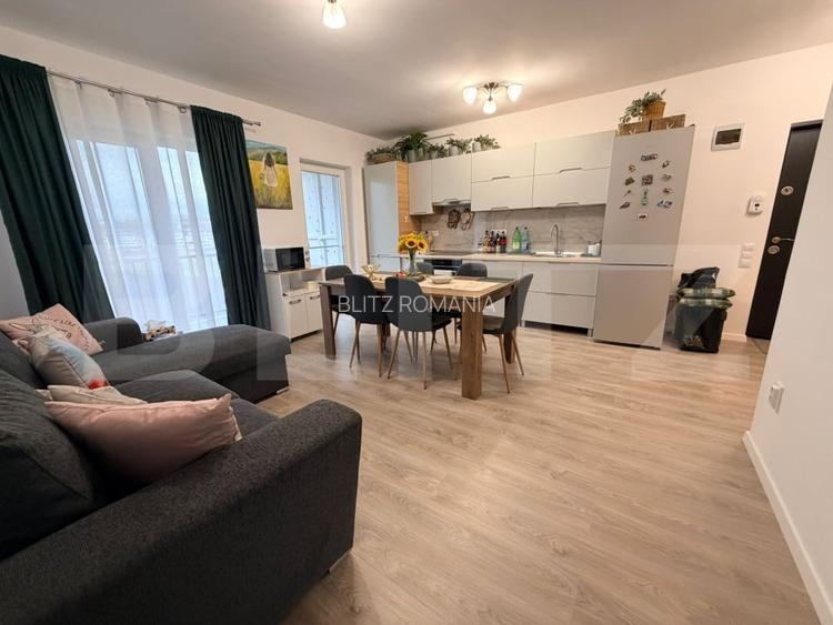 Apartament 3 camere, la cheie, parcare, strada Noua Apahida