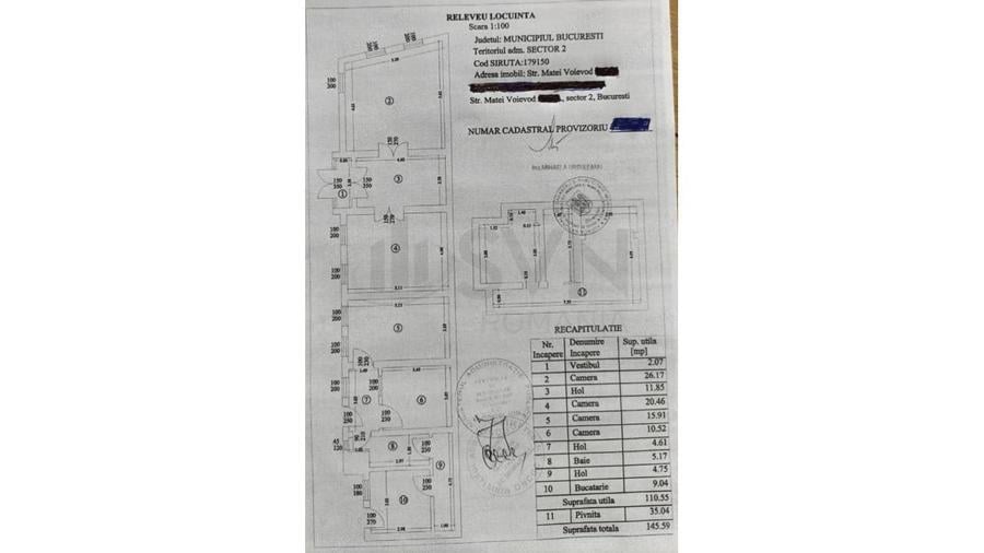 REL4001257 Teren intravilan 265 mp l Matei Voievod l Sector 2 - 4