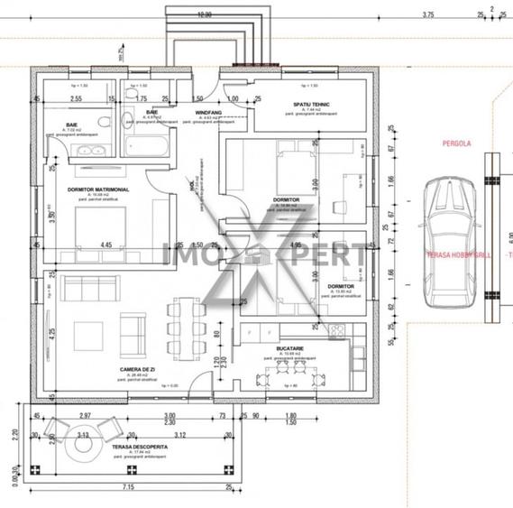 Casa Individuala finalizata, pe un singur nivel , teren 500 m2, Popesti, Baciu! - 6
