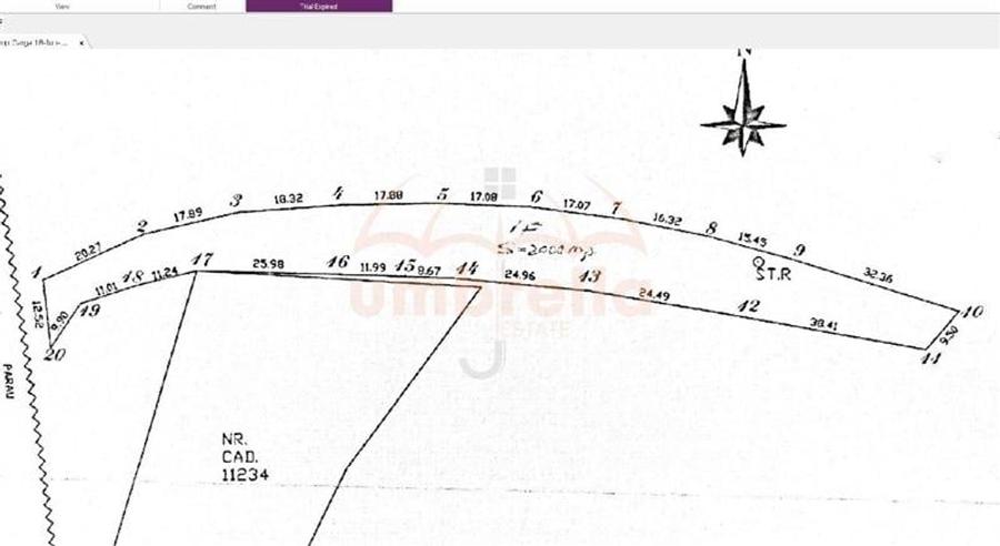 De vanzare teren intravilan, 2000/?/19 /? in Borhanci - 3