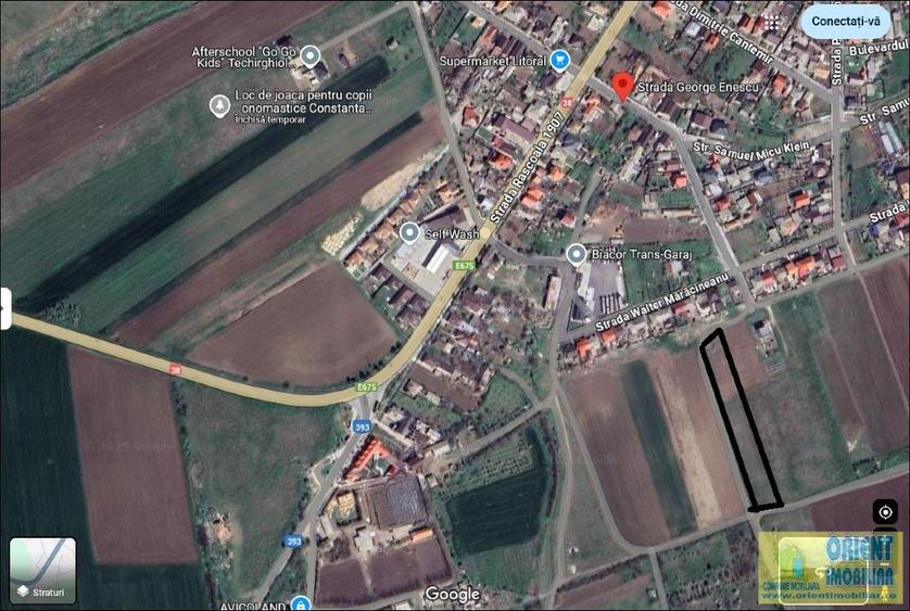 Techirghiol, teren 2.496mp, extravilan - 1