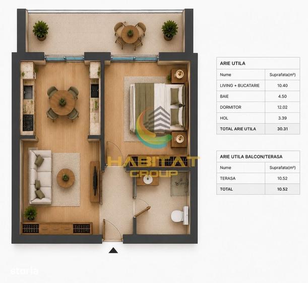 Apartament 2 camere - zona Pallady - 2