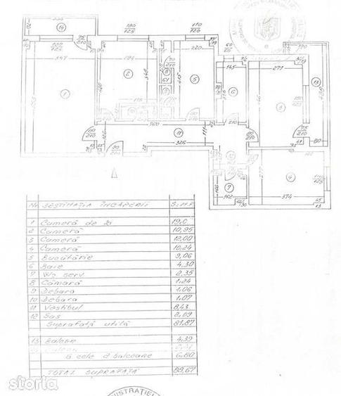 Vanzare apartament 4 camere - 7