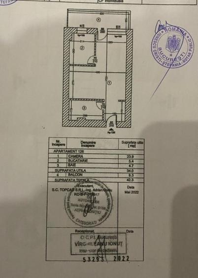 Garsoniera luminoasa in Hils Pallady, metrou, utilata la cheie - 11