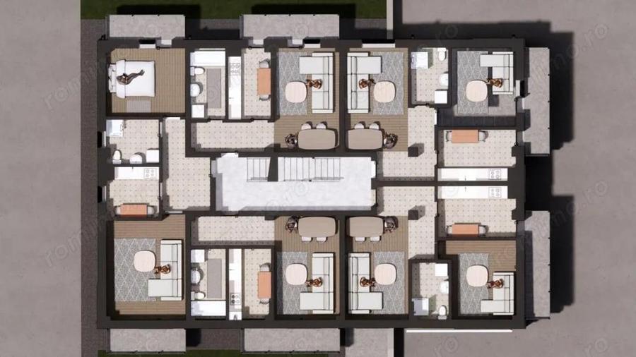 Comision 0- Apartament 1 camera, Tva si parcare incluse in pret. - 1