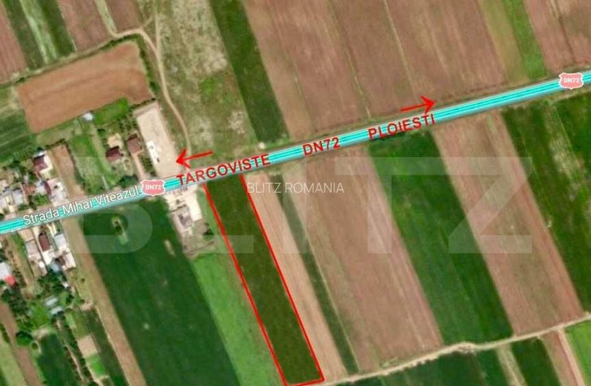 Teren intravilan de vanzare, 8044 mp, zona Darmane?ti Teren intravilan de vanzare, 8044 mp, zona Darmane?ti