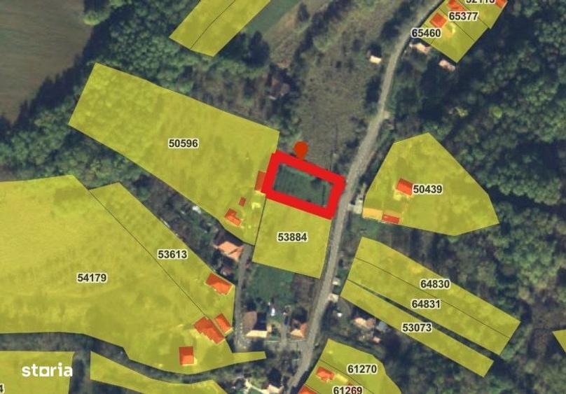 Vand teren intravilan-783 mp cu utilitati la poarta si drum asfaltat - 2