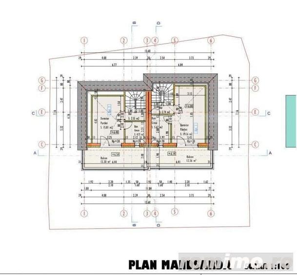 Unitatea nr 2 , Duplex semifinisat, zona Dambul Rotund, priveliste spre oras - 1