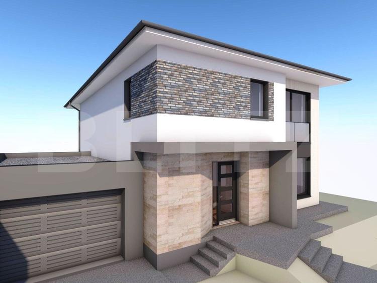 Casa individuala, 170 mp utili, garaj, 770 mp teren, Feleacu - 1