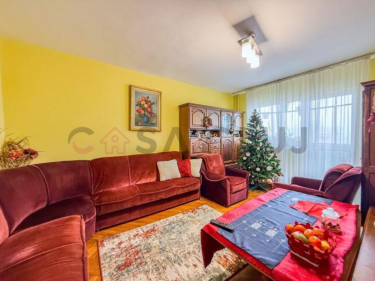 3 camere | Decomandat | Etaj intermediar | 2 balcoane |2 bai - 6