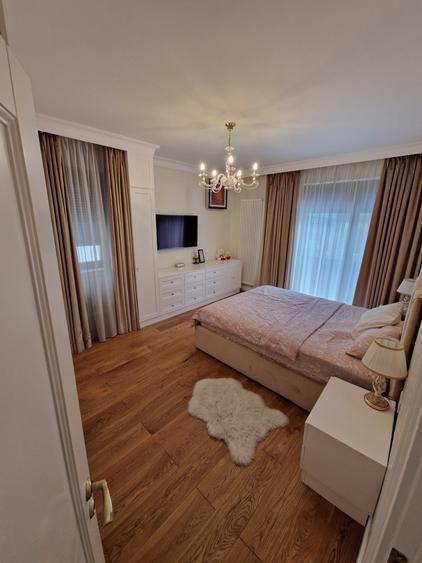 Apartament cu 3 camere decomandat, mobilat în Herăstrău