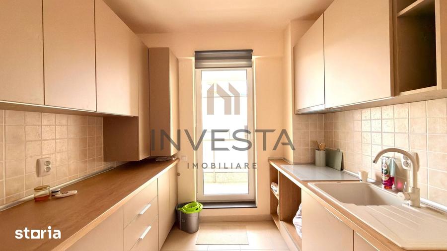 Apartament cu 2 camere semidecomandat în Între Lacuri