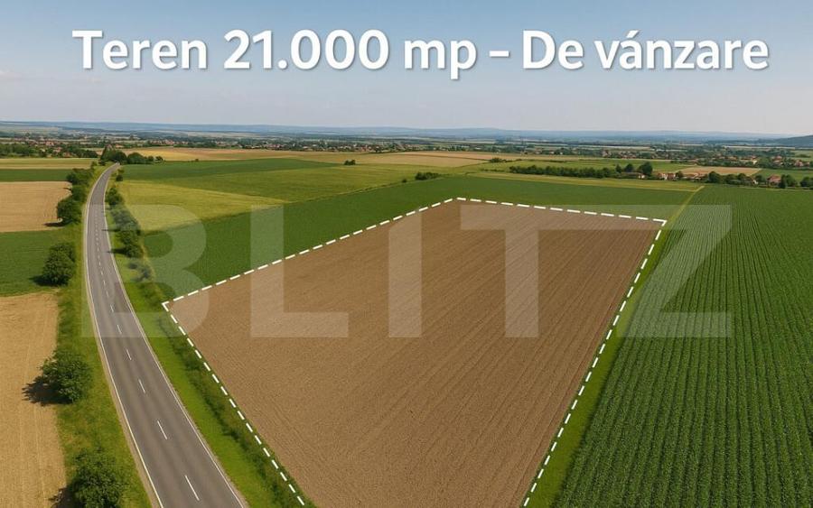 Teren de vanzare 21.000 mp Zona C.A.T.I.A - 1