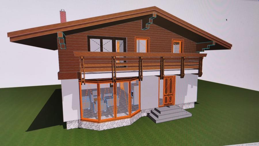 OPORTUNITATE - Casă tip Alpesiana în Tarlungeni - Construcție nouă - 1