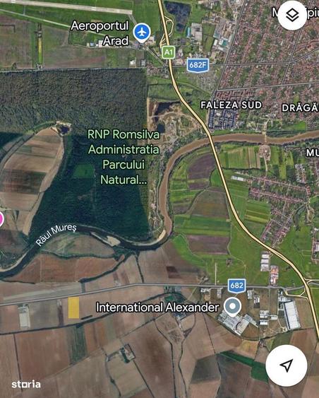Teren la sosea in zona Industriala Sud Arad - 1
