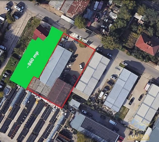 Hala Industriala Service Auto 758 mp de vanzare, zona str. Fabricilor - 1