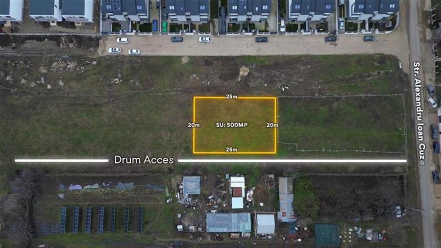 TUNARI  LIDL,TEREN  500 MP,ASFALT,GAZ,CURENT,CANALIZARE - 1