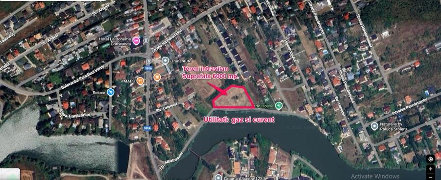 Teren intravilan langa lac padure locatie superba Corbeanca - 1