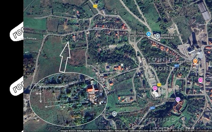 Loc de casa in Hunedoara, 3 parcele de teren intravilan. - 7