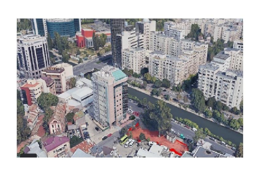 TEREN AMPLASAT IDEAL-  SPLAIUL UNIRII  -CAMERA DE INDUSTRIE - PASAJ MARASESTI - 1