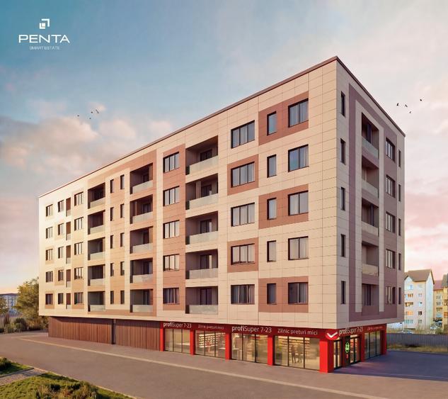Apartament 2 camere NOU | Penta Smart Estate Rădăuți | Finisat complet | Balcon - 2