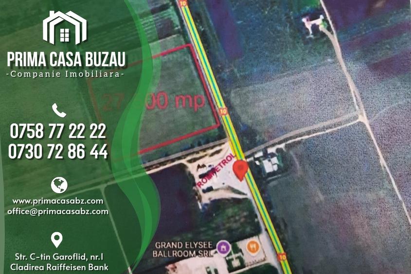 Teren intravilan~zona Vernesti / Rompetrol ~ 27.500mp ~ deschidere 133m la  DN10 - 1