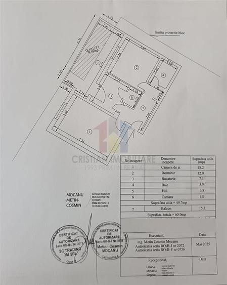PARTER cu extindere ap 2camere Decomandat 65 mp - 10