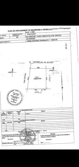 Vand teren intravilan Vanatori-Vrancea - 1