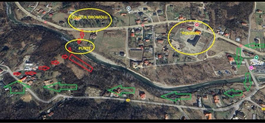 Teren la Rau si Padure Ideal Cabana, Liniste Totala - 2