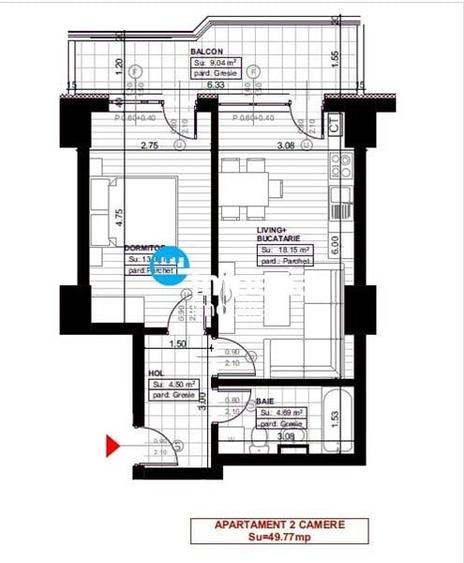 Apartament 2 camere Copou, complex rezidential nou, predare imediata!!! - 2