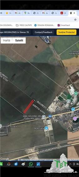 Teren intravilan granita cu sector 4, langa viitoarea statie de metrou - 2