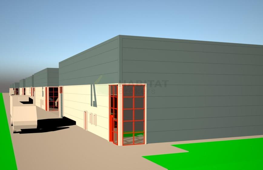 Hala industriala | Dragomiresti | Pret la stadiu de structura pentru o unitate - 1