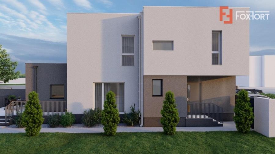 Duplex cu 3 camere si teren de 247 mp de vanzare in localitatea Sacalaz - 2