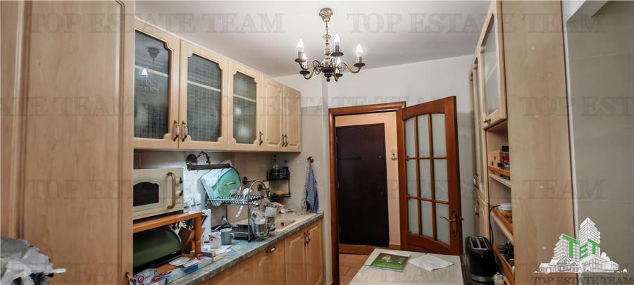 Apartament 2 camere, utilat/mobilat, lemn masiv, bloc reabilitat, centrala propr - 13