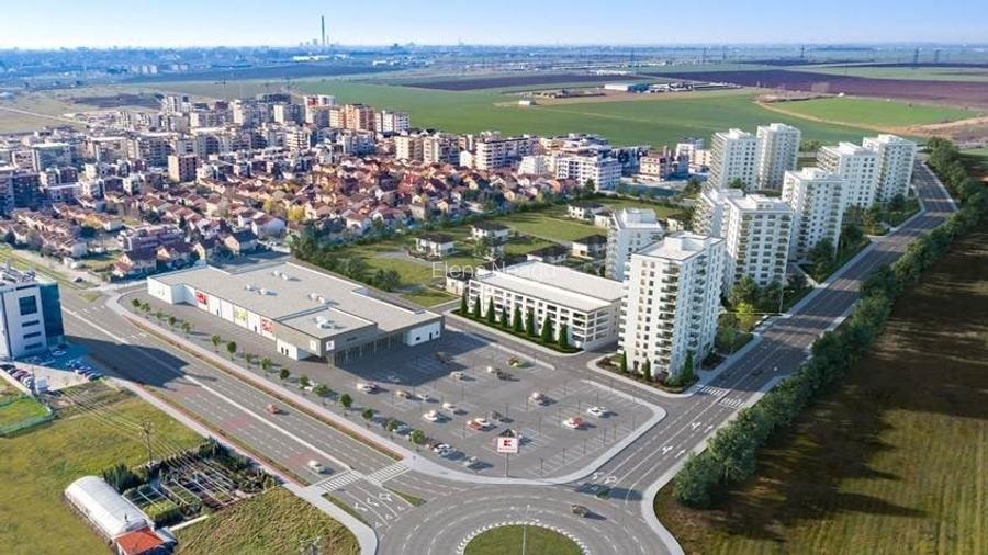 Apartament cu 2 camere, spatios, cu suprafata vitrata mare Apartament cu 2 camere, spatios, cu suprafata vitrata mare