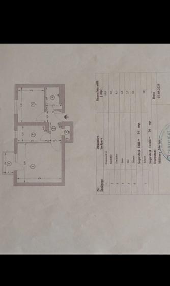 Apartament cu 2 camere decomandat în Central