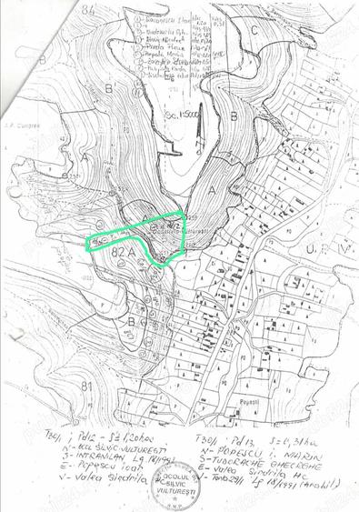 Padure foioase, 1,51 ha, sat Spataru, com Cungrea, jud Olt - 1