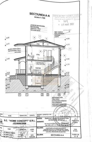 Valea Adanca - Teren Intravilan cu proiect aprobat - 544 mp - Toate ut - 3