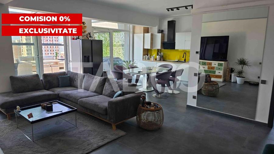 EXCLUSIVITATE Penthouse de lux cu vedere panoramica spre munti Sibiu - 1