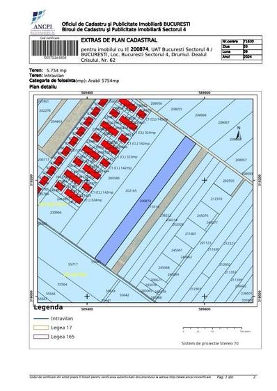 Teren de vanzare 6000 mp, Sector 4 Intravilan, langa Auchan & Metro - 4
