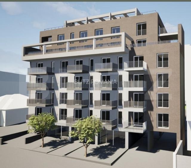 Apartament cu 2 camere, semifinisat, 56 mp, zona Iulius Mall