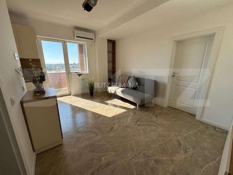 Apartament tip studio, prima inchiriere, bloc nou, cartierul Rovine