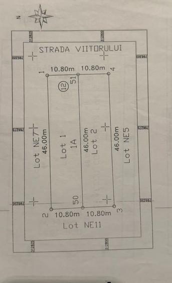 Vand teren intravilan in suprafata de 1000 mp situat in comuna Castelu - 2