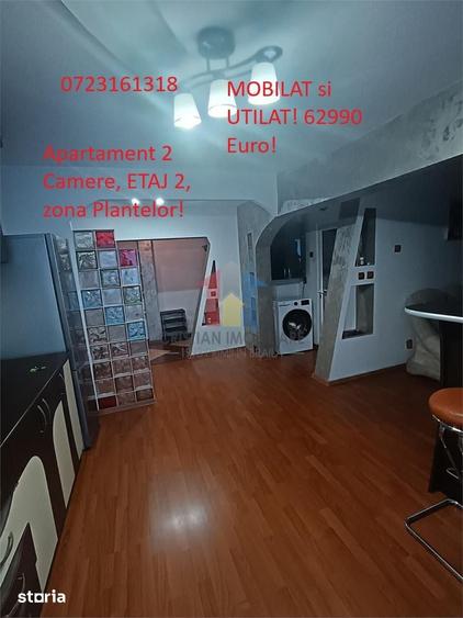 Apartament cu 2 camere în Școlilor