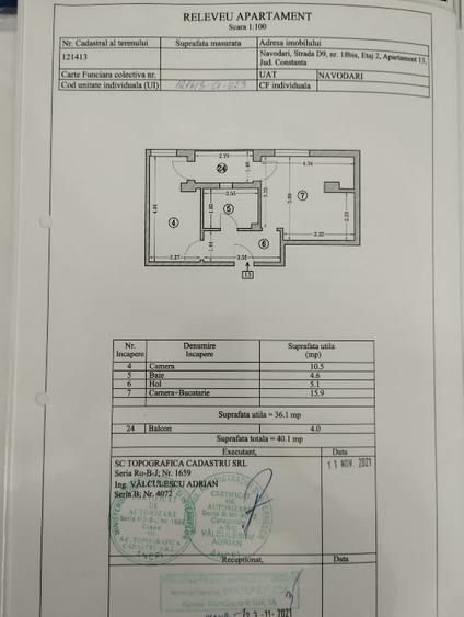 Apartament cu 2 camere decomandat, mobilat în Nord